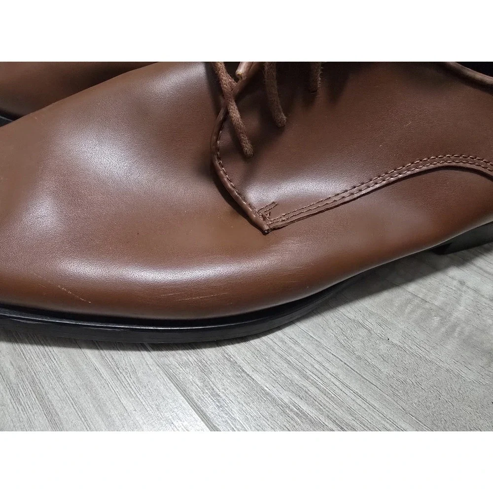 Joseph Abound Mens Dress Shoes Brown Leather Size 11